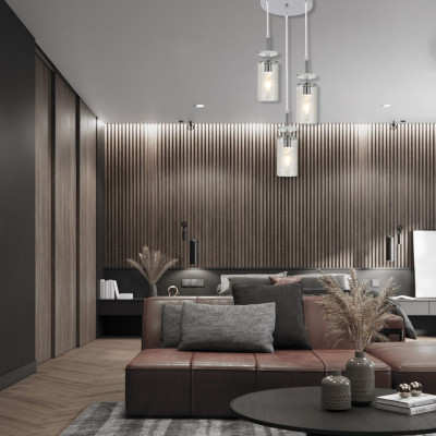 BL1733-3 E14*3 290*950 мм хром ARD CHICAGO