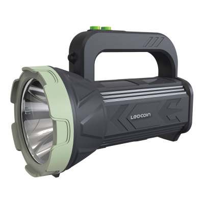 EL306 акум. ліхтар 4Вт, 85*154*117 мм, 2*2400 мА-год, сірий, LC