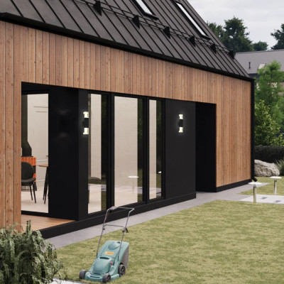 DH0162ARD 230V COB 10W 390Lm 3000K чорний 50*100*300mm IP54 ARCTIC