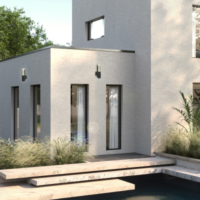 DH0161ARD 230V COB 7W 230Lm 3000K чорний 50*100*270mm IP54 ARCTIC