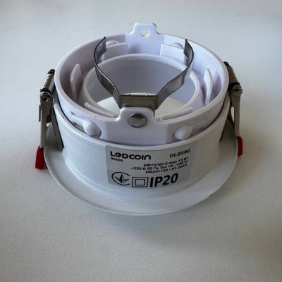 DL0390 MR16, білий коло G5.3 LC