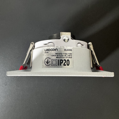 DL0395 MR16, білий квадрат G5.3 LC