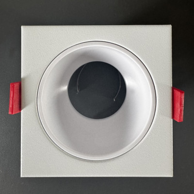 DL0395 MR16, білий квадрат G5.3 LC