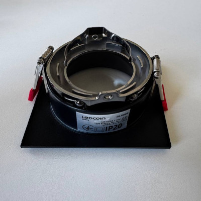 DL0395 MR16, чорний квадрат G5.3 LC