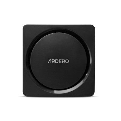 Дзвінок дверний безпровідний E-401, база AC 230В, кнопка DC 12В, 38 мелодій, чорний