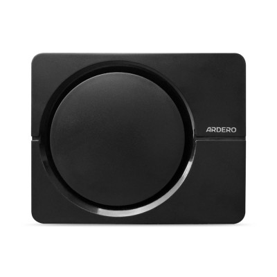 Дзвінок дверний безпровідний E-402, база DC 4,5В, кнопка DC 12В, 38 мелодій, чорний