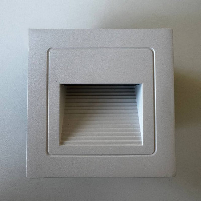 DH1010ARD 230V 3W 30Lm 3000K квадрат 85*85*49mm білий IP54 LEVEL