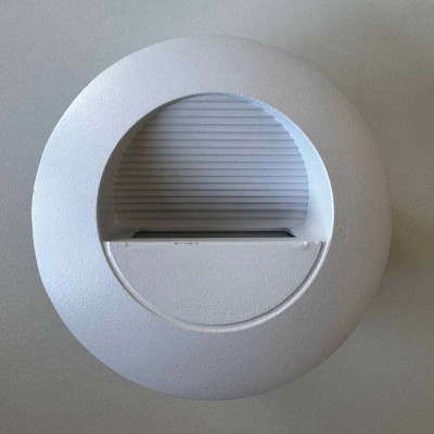 DH1020ARD 230V 3W 30Lm 3000K коло 84*47mm білий IP54 LEVEL