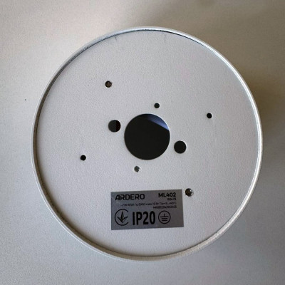 ML402 GX53, білий, ф100*50 мм  ARD