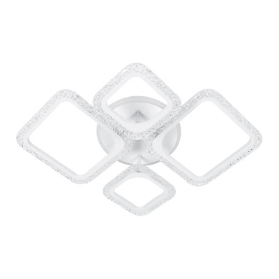 AL6445ARD 60W квадрат 7960Lm 3000K-4500K-6500K 605*405*115mm білий RAIN