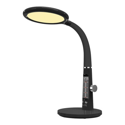 DE1742ARD настільний світильник чорний 12W 650LM 3000K-4000K-6000K (18*44.7*19.5cm) IP20