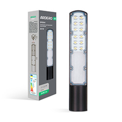 SP3041 30 Вт, консольний світильник 6500K 230 В, IP65 367*69*80 мм ARD