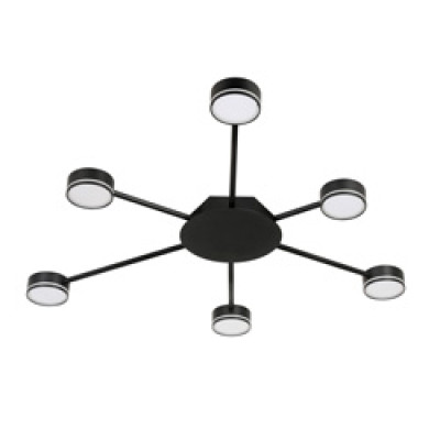 ML481-6, чорний, 6*GX53, 770*765*60мм ARD