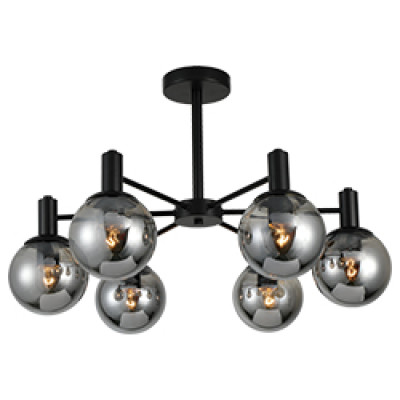 BL1560-1 E27*6 630*400 мм чорний ARD NEAPOL