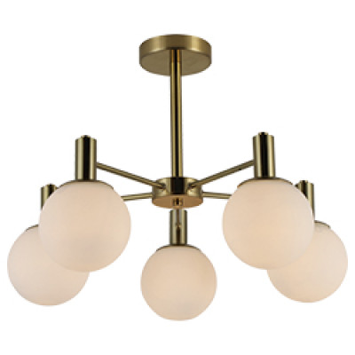 BL1550 E27*5 570*400 мм золотий+білий ARD NEAPOL