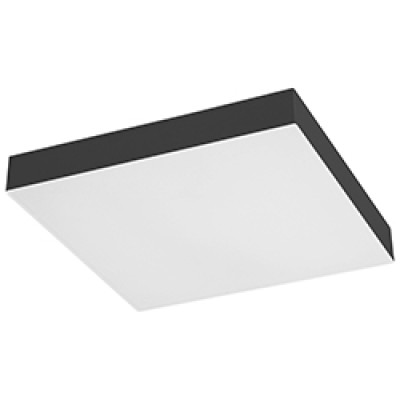 AL808 12W квадрат накладний чорний 960Lm 5000K 121*121*26mm ARD