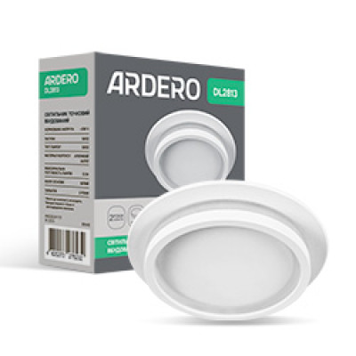 DL2813 GX53 круг білий Max 13W ARD