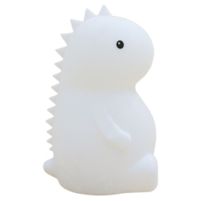 Нічник силіконовий SNL-D03ARD дракончик білий  RGB 3*ААА 10.5*9.2*15.8cm