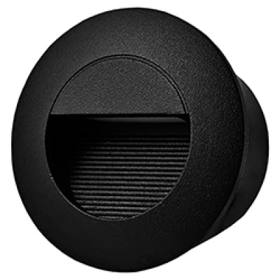 DH1020ARD 230V 3W 30Lm 3000K коло 84*47mm чорний IP54 LEVEL