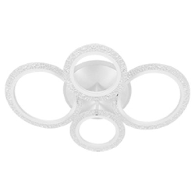 AL6455ARD 60W коло 7510Lm 3000K-4500K-6500K 607*410*117mm білий RAIN