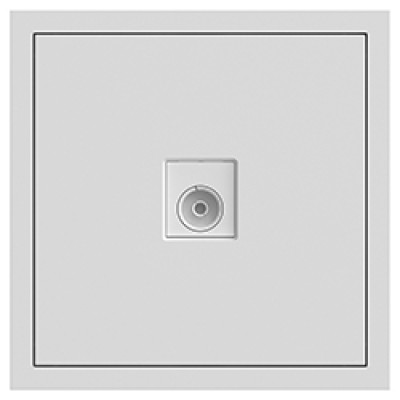 ER141TV-W розетка телевізійна, механізм білий Soft