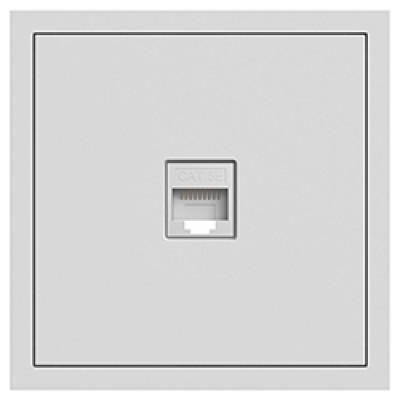 ER151PC-W розетка комп’ютерна, механізм білий Soft