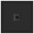 ER141TV-B розетка телевізійна, механізм чорний Soft