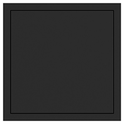 EV111B-B заглушка, механізм чорний Soft