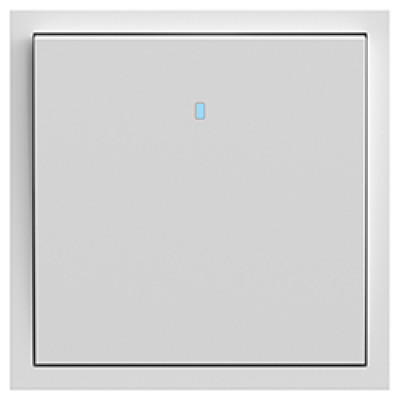 EV111L-W вимикач 1-кл. з підсвіткою, механізм білий 10А Soft