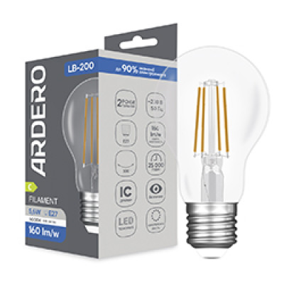 LB-200 A60 230V  5,6W  900Lm E27 4000K