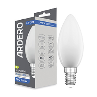 LB-201 C35 230V 5,4W   865Lm E14 4000K матована