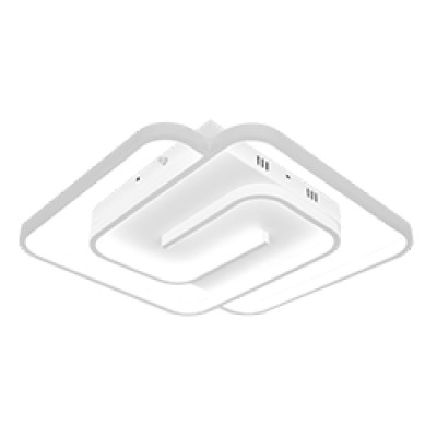 AL6117-1ARD 75W квадрат 3550Lm 3000K-6000K 420*420*45mm білий MONICA