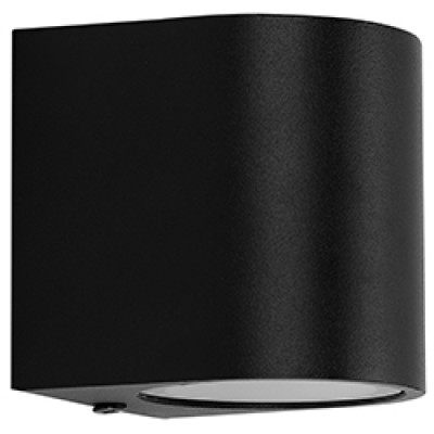 DH0144ARD 230V без лампи 1*GU10, чорний 75*66*75mm IP54 RONDO