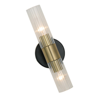 BL1810-2 E14*2 140*100*290 мм золотий, чорний ARD AURORA