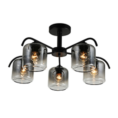 BL1950-1 E27*5 590*590*295 мм чорний ARD ORLANDO