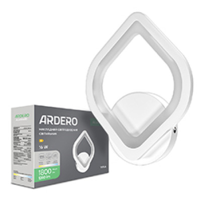 AL6551ARD 16W 1280Lm 3000/4000/6500K 170*240*45mm білий VIOLA