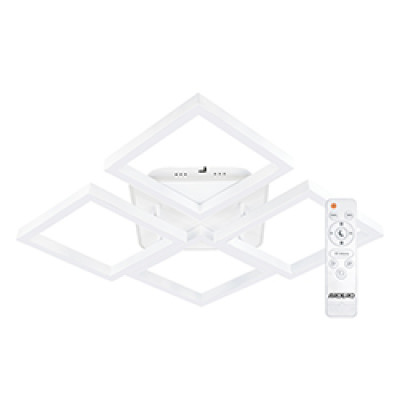 AL6490-1ARD 90W 5100Lm 3000K-6000K 500*500*95mm білий URBAN W