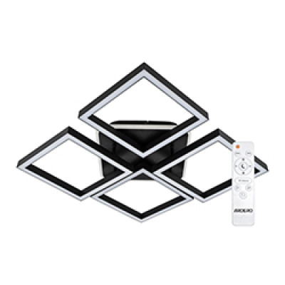 AL6490ARD 90W 3100Lm 3000K-6000K 500*500*95mm чорний URBAN B