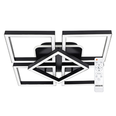 AL6491ARD 105W 3500Lm 3000K-6000K 500*500*95mm чорний URBAN B