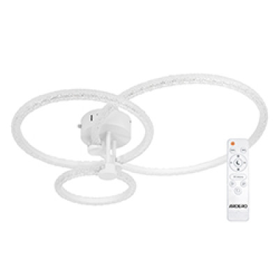 AL6482ARD 50W 4410Lm 3000K-6000K 570*430*130mm білий SOLO