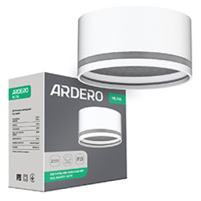 ML706 GX70, білий, ф117*60 мм  ARD