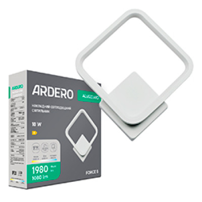 AL6522ARD 18W 1050Lm 3000K/4500K/6500K 260*230*45mm білий FORCE S