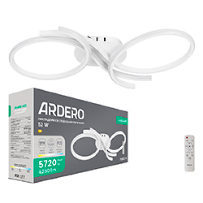 AL6535ARD 52W 4250Lm 3000K-4500K-6500K 610*260*75 mm білий FORCE M