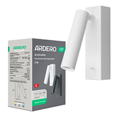 AL8162ARD 230V 3W, білий 180LM 4000К 140*40*75mm IP20