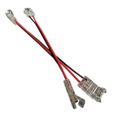 LD281-2 кабель з 2 конекторами для LED стрічки COB 8мм 10*135*5мм