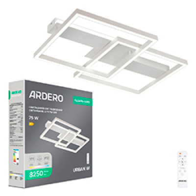 AL6496-1ARD 75W 6100Lm 3000K-6000K 675*520*90mm білий URBAN W