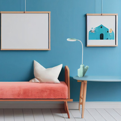 TGX-7079 настільний акум. світильник 5W 260Lm 3000K-6500K, 2400mA, USB (1,2м), зелений, на прищіпці