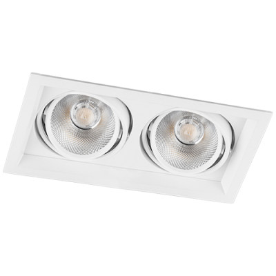 AL202 2хCOB 20W 3200LM 4000K IP20 315*175*80 мм білий