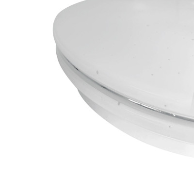 AL575ARD 18W коло накладний зірк. небо 1300Lm 5000K 260*55mm SILVER