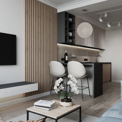 AL103 COB 30W 2700LM 4000K IP40 60 град чорний 90*180*185 мм